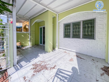 *****ทาวน์เฮ้าส์มือสองย่านนนทบุรี ม.บัวทองธานี กาญจนาภิเษก เนื้อที่ 20.5 ตร.ว. ฟังก์ชัน 4 ห้องนอน 2 ห้องน้ำ ทาวน์เฮ้าส์รีโนเวทเรียบร้อย บนทำเลดี ติดถ.กาญจนาภิเษก เชื่อมต่อถ.บางกรวย-ไทรน้อย, ถ.กาญจนาภิเษก, ถ.ชัยพฤกษ์ ใกล้รถไฟฟ้าสายสีม่วง "สถนีคลองบางไผ่"